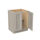 RTA - Richmond Stone - Double Door Base Cabinet | 27"W x 34.5"H x 24"D