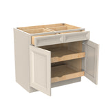 Richmond Stone - Double Door Base Cabinet | 36"W x 34.5"H x 24"D