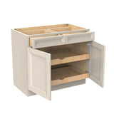 Richmond Stone - Double Door Base Cabinet | 39"W x 34.5"H x 24"D