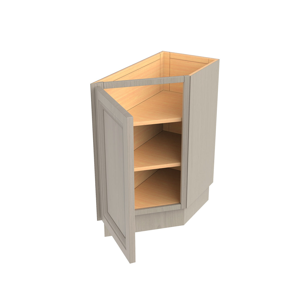 Richmond Stone - Angle Base End Cabinet | 12"W x 34.5"H x 24"D