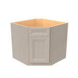 Richmond Stone - Diagonal Corner Sink Base Cabinet | 36"W x 34"H x 24"D