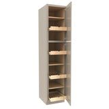 Richmond Stone - Utility Cabinet | 18"W x 84"H x 24"D