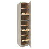 Richmond Stone - Utility Cabinet | 18"W x 90"H x 24"D