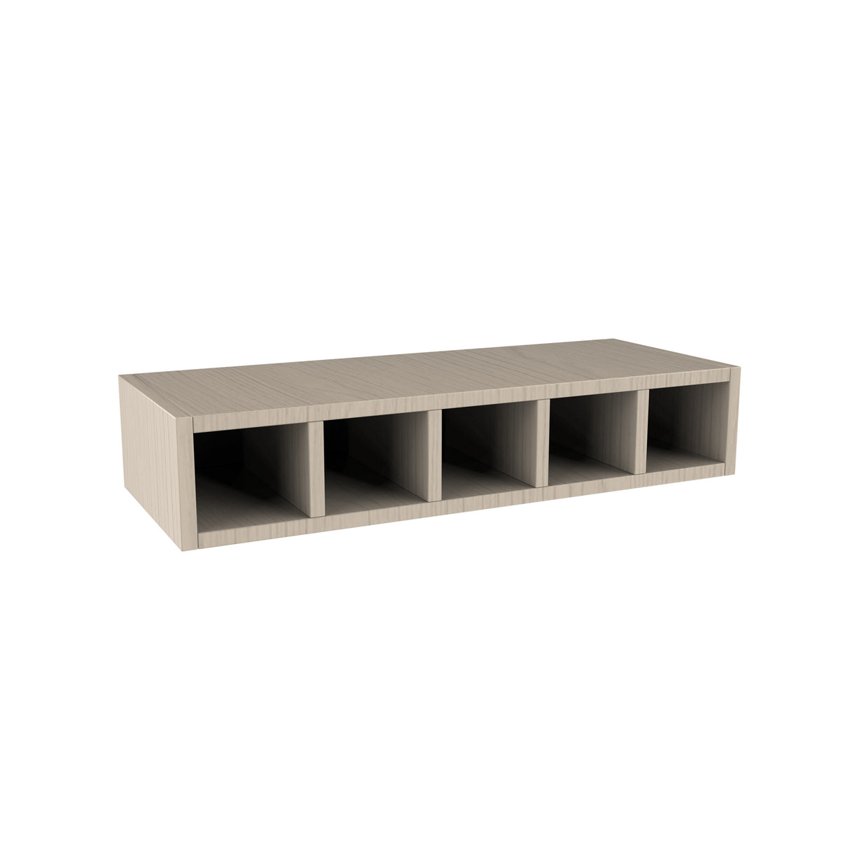 Richmond Stone - Organizer Cubby - Style 2 | 36"W x 6"H x 12"D