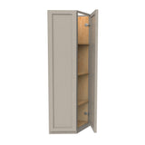 Richmond Stone - Double Door Wall End Cabinet | 12"W x 42"H x 12"D