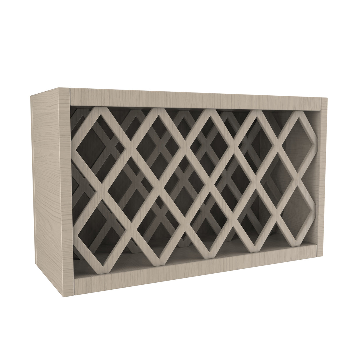 Richmond Stone - Wine Rack Cabinet | 30"W x 18"H x 12"D