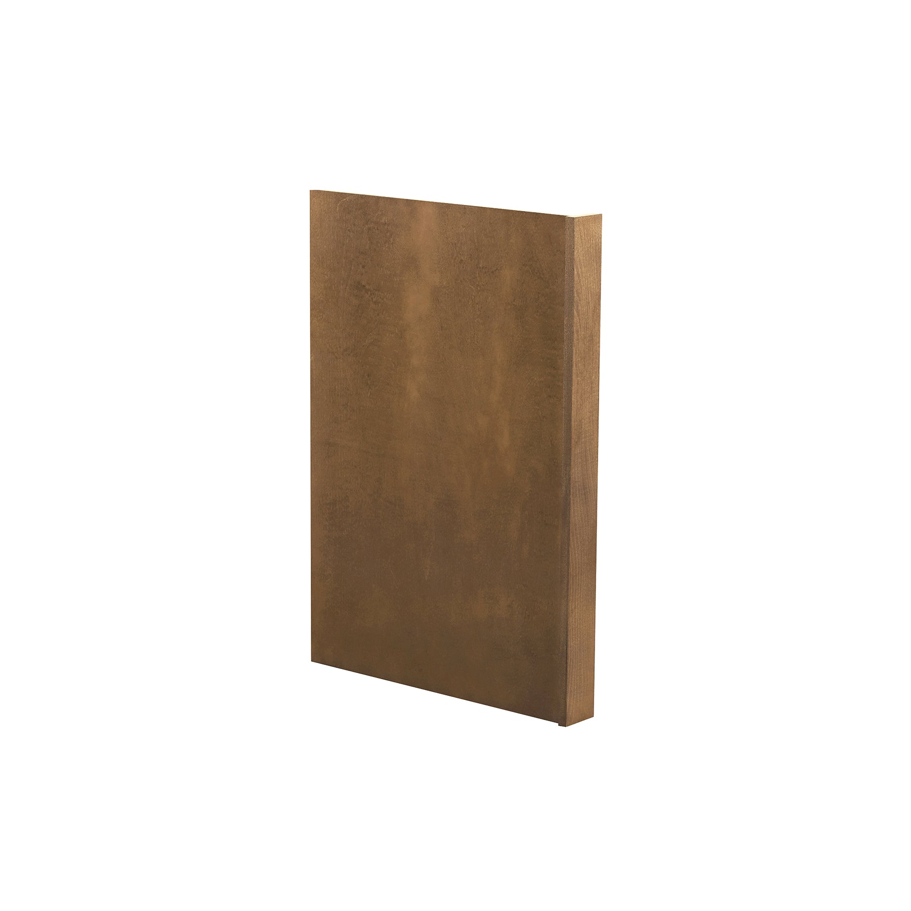 Refrigerator End Panel Faced with 1.5 Inch stile- 1/2 Inch x 24 Inch x 90 Inch - Warmwood Shaker - Kitchen Cabinet