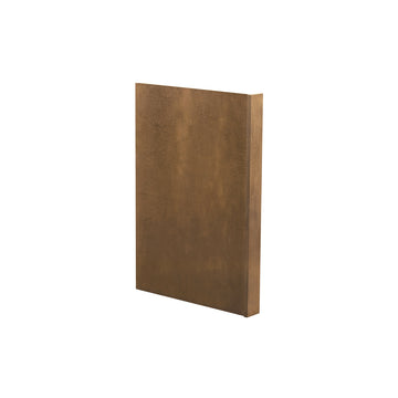 Refrigerator End Panel Faced with 1.5 Inch stile- 1/2 Inch x 24 Inch x 90 Inch - Warmwood Shaker - Kitchen Cabinet