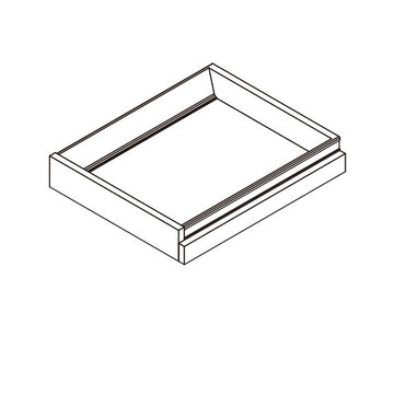 RTA - Glossy White - Roll Out Tray - Base Cabinet | 33