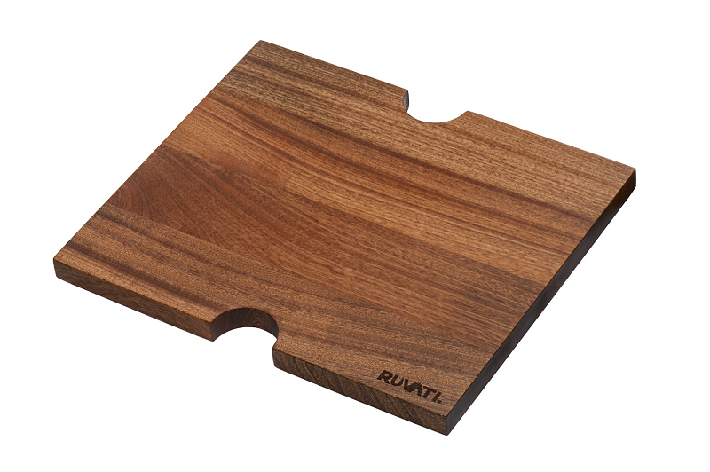 13 x 11 inch Solid Wood Cutting Board Sink Cover for workstation sink