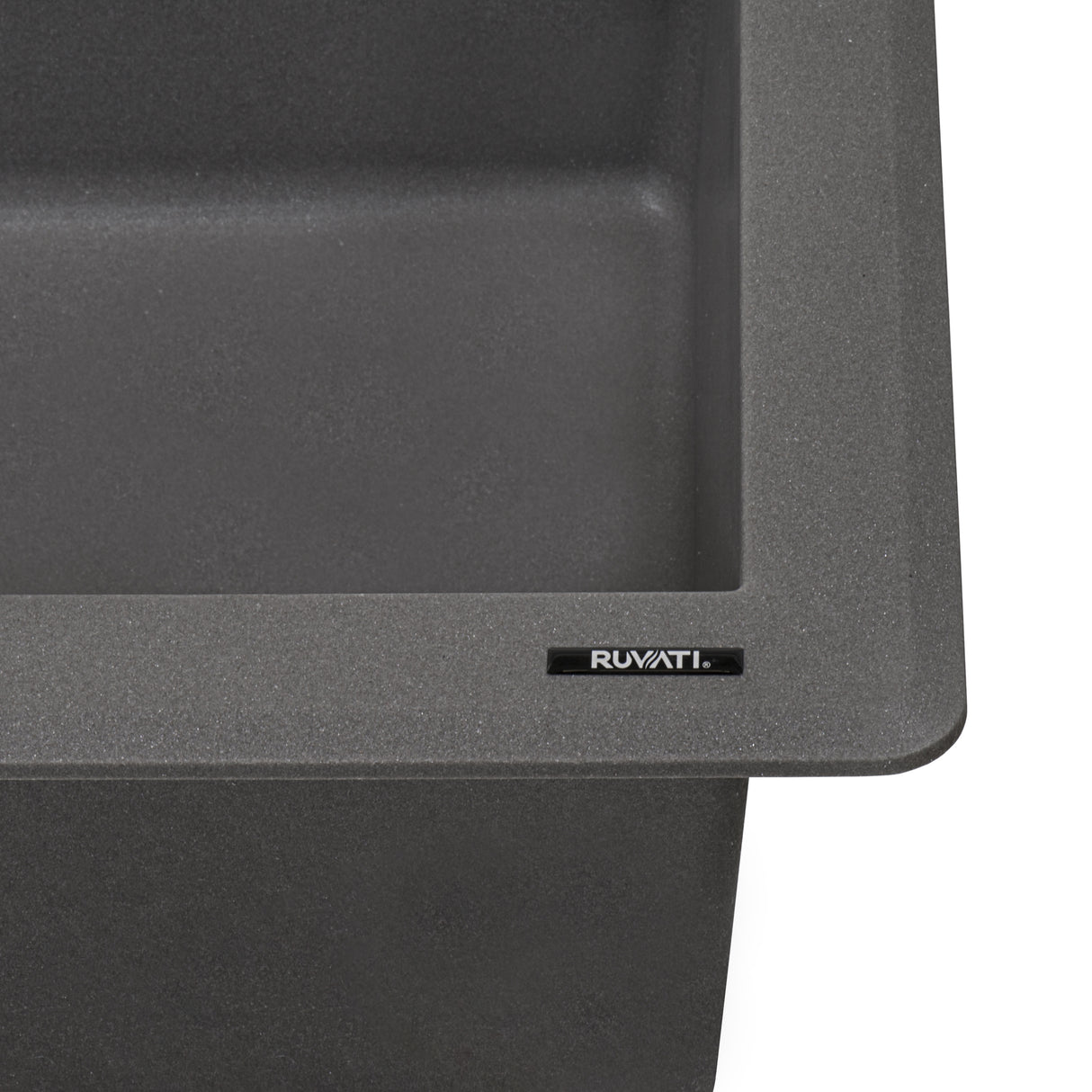 33 x 22 inch Drop-in Topmount Granite Composite Single Bowl Kitchen Sink