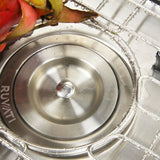 Low-Divide Undermount Tight Radius 60/40 Double Bowl 16 Gauge Stainless Steel Kitchen Sink