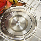 Undermount 60/40 Double Bowl Zero Radius 16 Gauge Stainless Steel Kitchen Sink