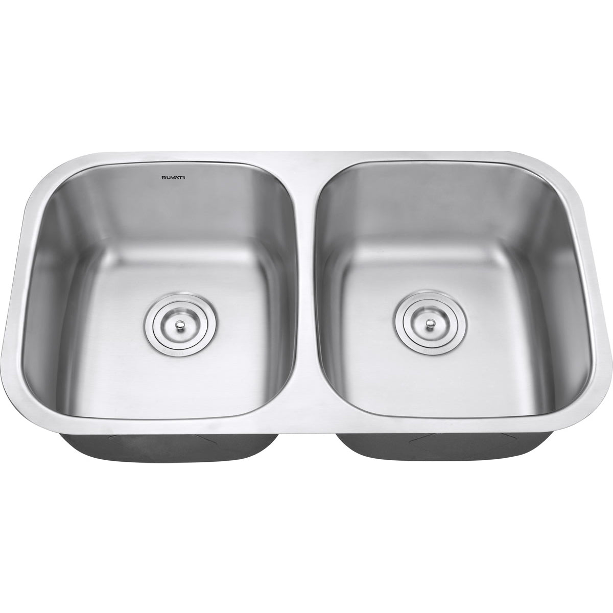 Undermount 50/50 Double Bowl 16 Gauge Stainless Steel Kitchen Sink