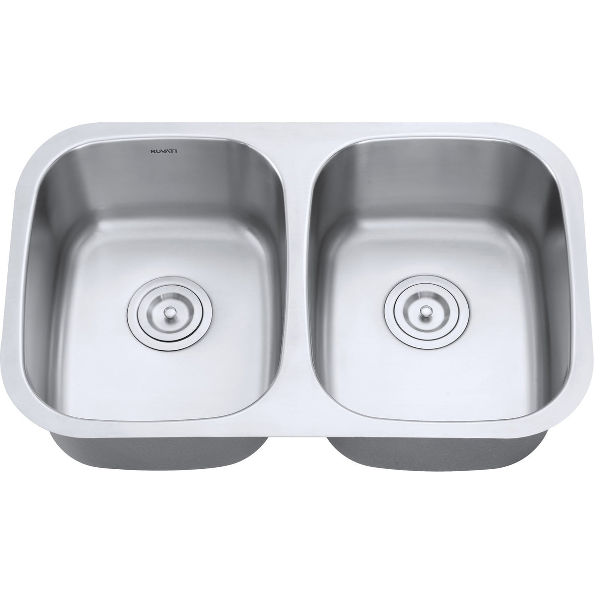 Undermount 50/50 Double Bowl 16 Gauge Stainless Steel Kitchen Sink