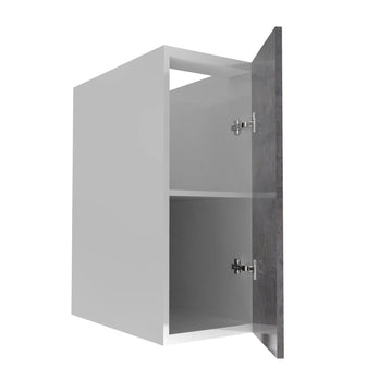 RTA - Rustic Grey - Full Height Single Door Base Cabinets | 12