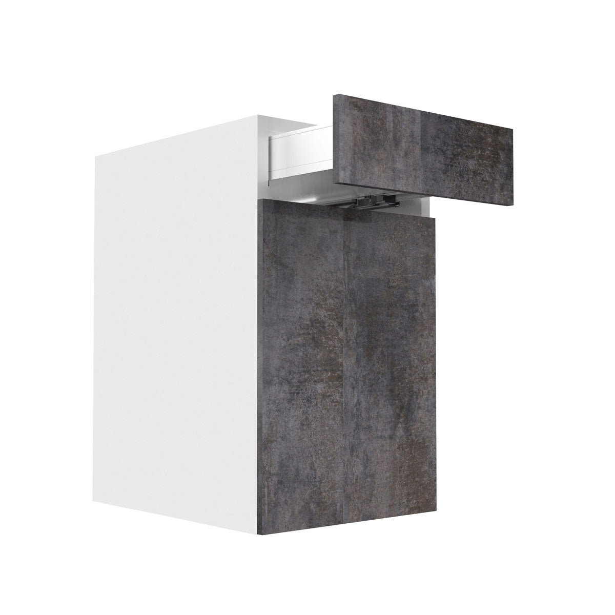 RTA - Rustic Grey - Single Door Base Cabinets | 18"W x 30"H x 23.8"D