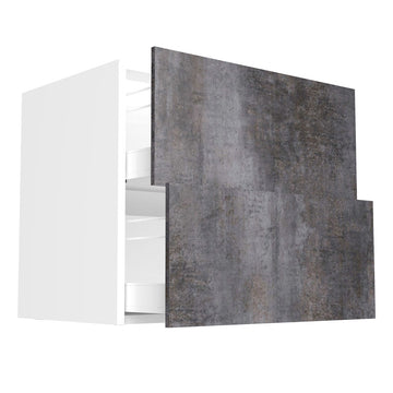 RTA - Rustic Grey - Two Drawer Base Cabinets | 33