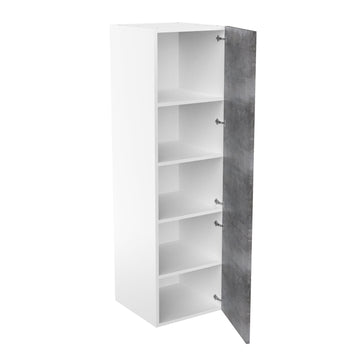RTA - Rustic Grey - Single Door Tall Cabinets | 24"W x 84"H x 24"D
