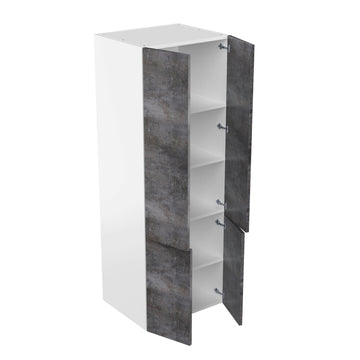 RTA - Rustic Grey - Double Door Tall Cabinets | 30