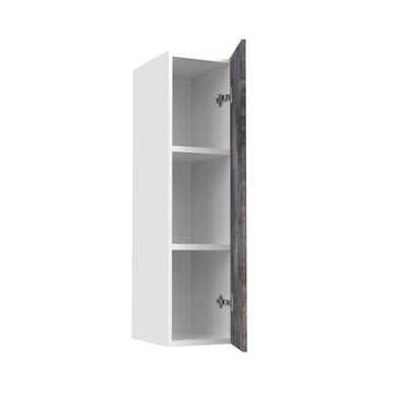 RTA - Rustic Grey - Single Door Wall Cabinets | 9"W x 36"H x 12"D