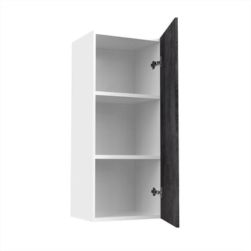 RTA - Rustic Grey - Single Door Wall Cabinets | 15"W x 36"H x 12"D
