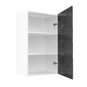 RTA - Rustic Grey - Single Door Wall Cabinets | 18"W x 30"H x 12"D