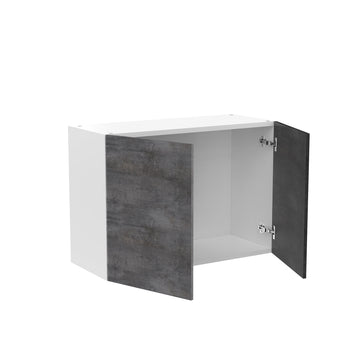 RTA - Rustic Grey - Double Door Wall Cabinets | 30"W x 21"H x 12"D
