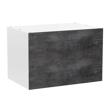 RTA - Rustic Grey - Double Door Refrigerator Wall Cabinets | 36