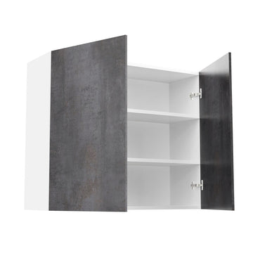 RTA - Rustic Grey - Double Door Wall Cabinets | 36"W x 30"H x 12"D