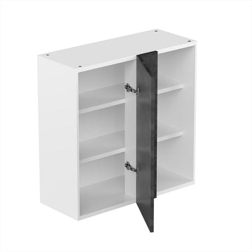 RTA - Rustic Grey - Single Door Wall Cabinets | 30"W x 30"H x 12"D