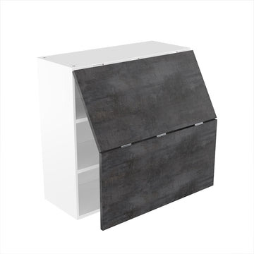 RTA - Rustic Grey - Bi-Fold Door Wall Cabinets | 30