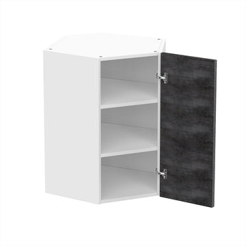 RTA - Rustic Grey - Diagonal Wall Cabinets | 24"W x 30"H x 12"D