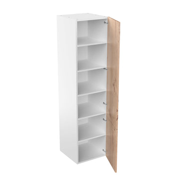 RTA - Rustic Oak - Single Door Tall Cabinets | 24"W x 96"H x 23.8"D