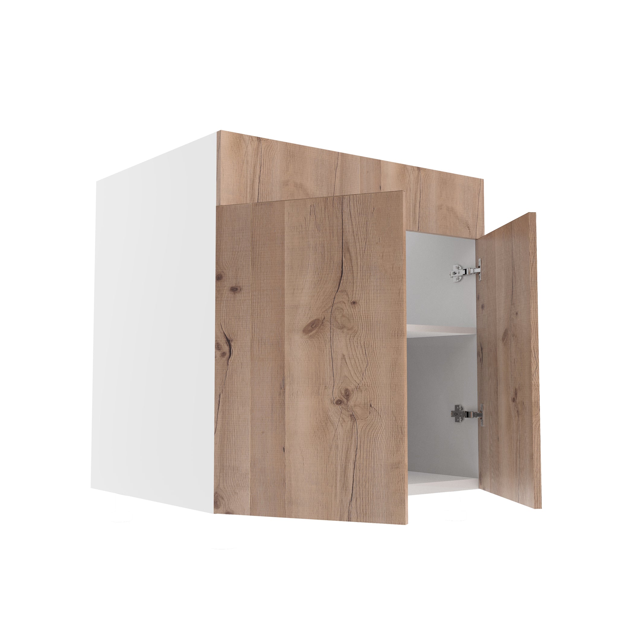 RTA - Rustic Oak - Sink Base Cabinets | 30"W x 30"H x 23.8"D