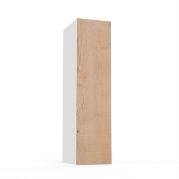 RTA - Rustic Oak - Single Door Wall Cabinets | 9"W x 36"H x 12"D