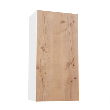 RTA - Rustic Oak - Single Door Wall Cabinets | 18