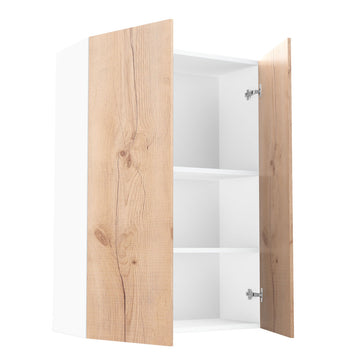 RTA - Rustic Oak - Double Door Wall Cabinets | 30