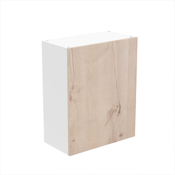 RTA - Rustic Oak - Bi-Fold Door Wall Cabinets | 24