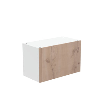 RTA - Rustic Oak - Horizontal Door Wall Cabinets | 24