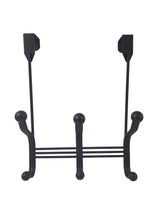 Over the Door Hook Rail 10-7/8 Inch Long - 6 Prong - Hickory Hardware