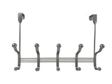 Over the Door Hook Rail 10-7/8 Inch Long - 10 Prong - Hickory Hardware