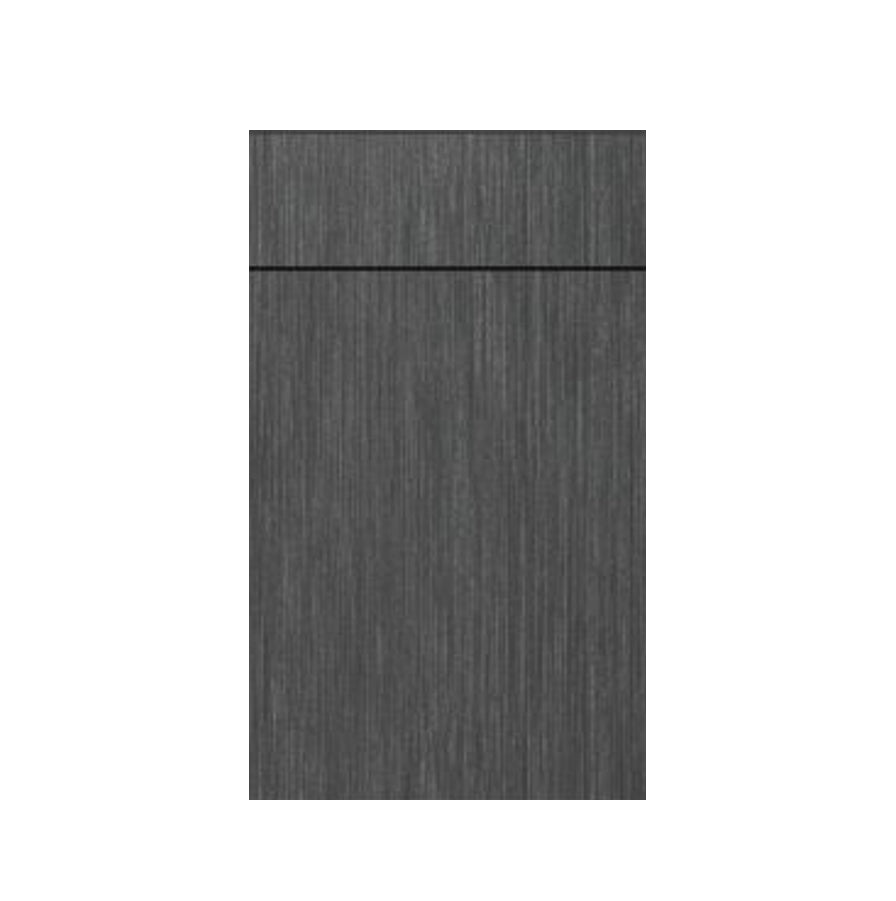 Kitchen Cabinet - Flat Panel Modern Cabinet Sample Door - Deluxe Satin Dusk
