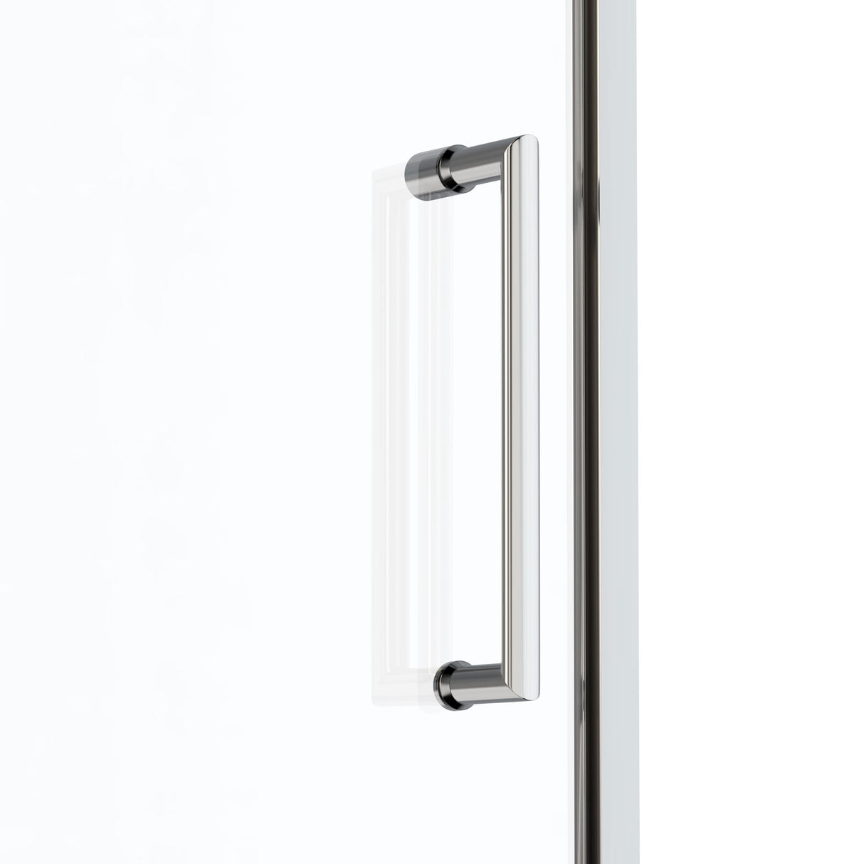 Ivanees 36 In. W X 76 In. H Framed Pivot Glass Shower Door With Soft- Closing Clear Tempered Glass