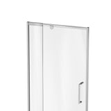 Ivanees 36 In. W X 76 In. H Framed Pivot Glass Shower Door With Soft- Closing Clear Tempered Glass