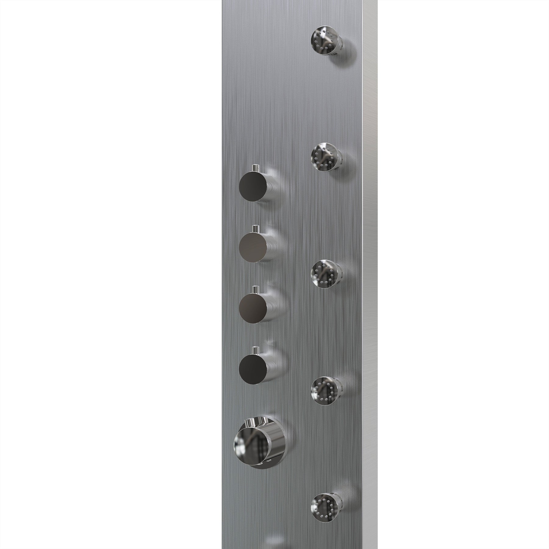 65 in. 6-Jet Shower Panel System with Rainfall Headshower