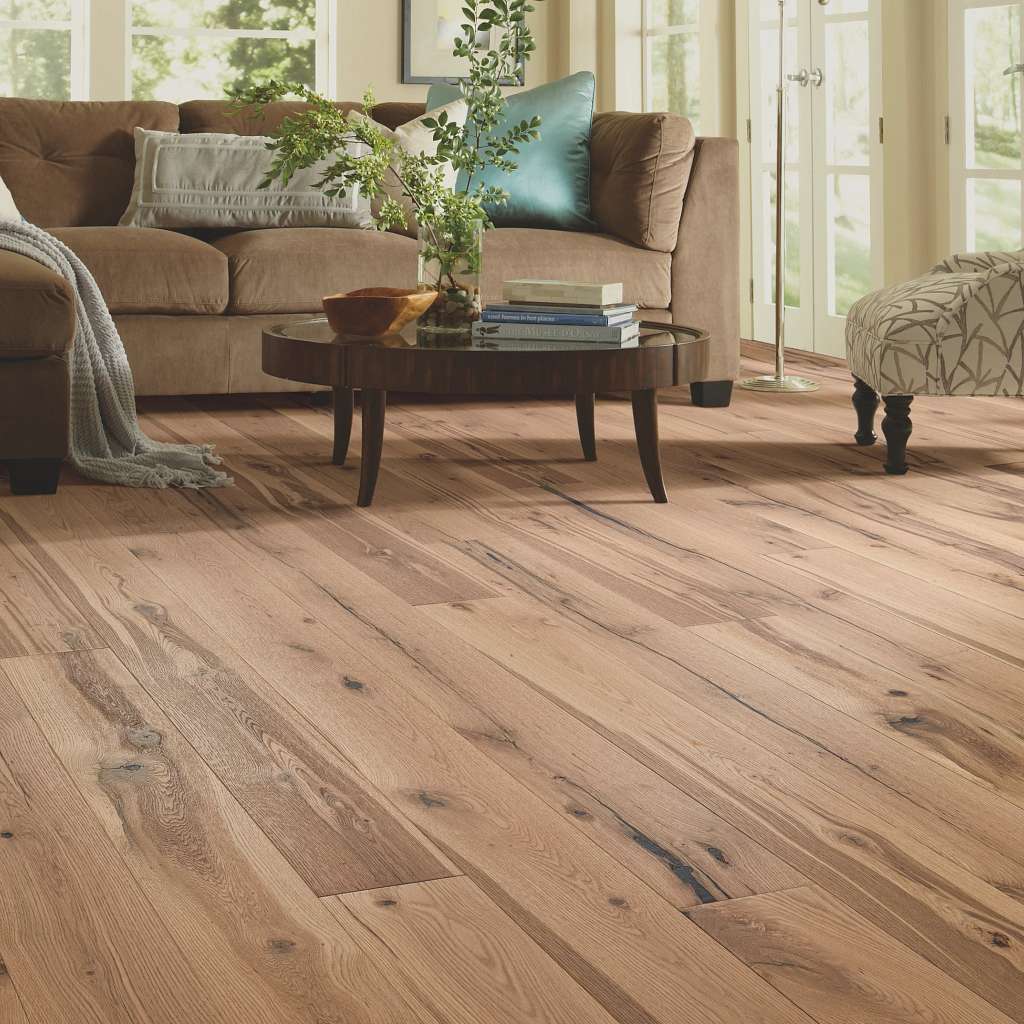 Shaw Floorte Reflections White Oak SW661-01027 Natural Engineered Hardwood Flooring 7" x 11.3 mm Thickness (23.58 SF/CTN)