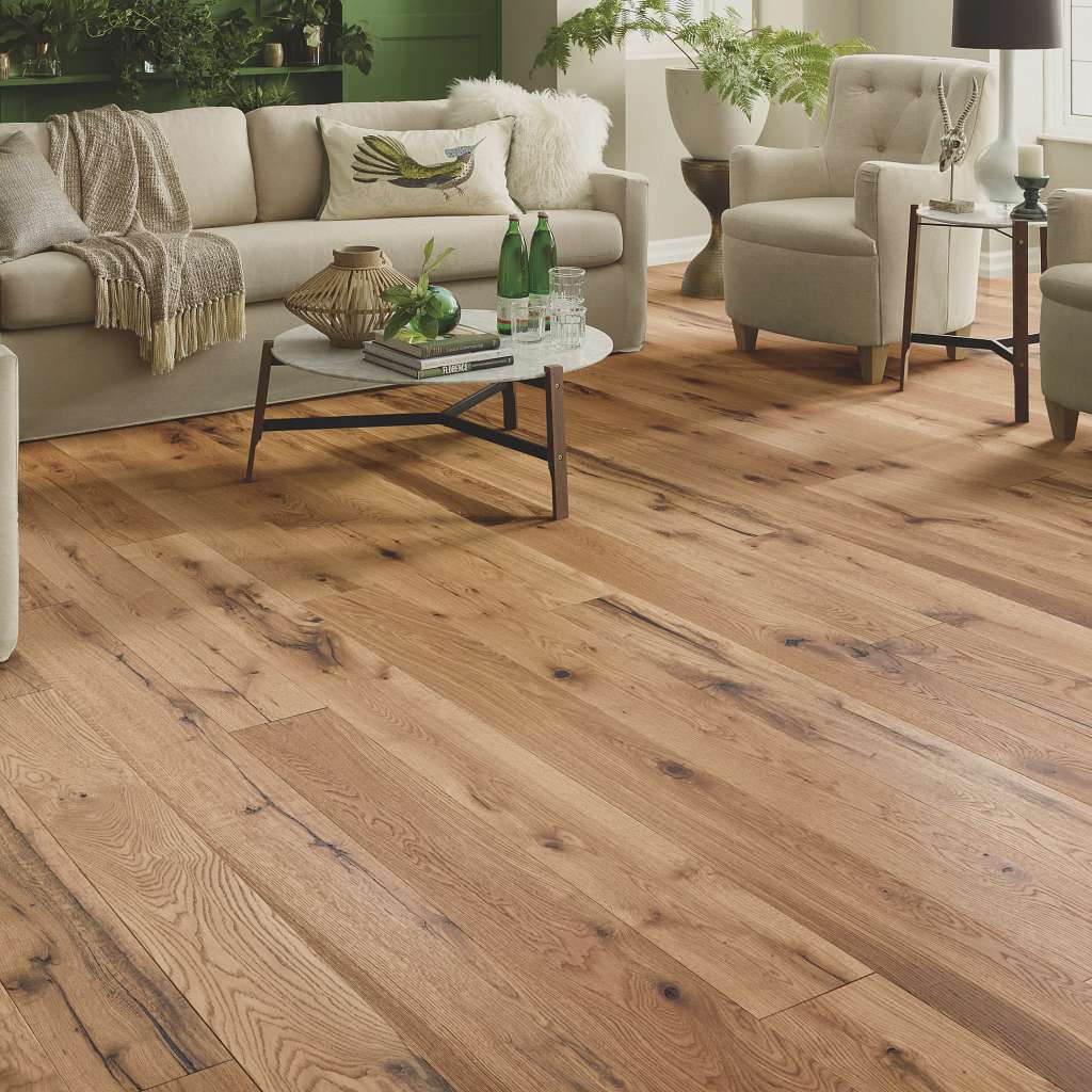 Shaw Floorte Reflections White Oak SW661-01079 Timber Engineered Hardwood Flooring 7" x 1/2" x 11.3 mm Thickness (23.58 SF/CTN)