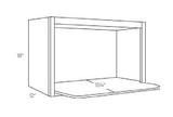 RTA - Elegant Stone - Microwave Wall Cabinet | 30"W x 18"H x 12"D
