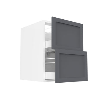 RTA - Grey Shaker - Floating Vanity Drawer Base Cabinet | 21